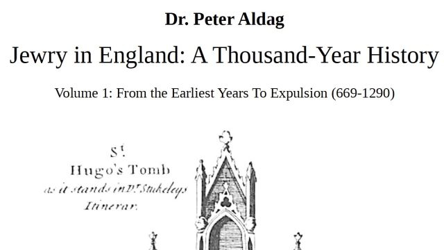 3. Jewry in England A Thousand - Year History Pg 25-38