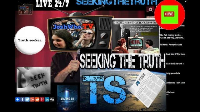 🔴JoshWho Truth Intel TV - Learn what the Gov doesn't want you to know - SeekingTheTruth Live Stream