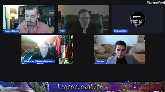 Round Table Discussion: The Dangers of Fedposting | Billy Roper, NNR, Tonitrus, Smoko on 21-Jul-24-17:02:55