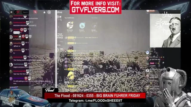 The Flood - 081624 - 0355 - BIG BRAIN FUHRER FRIDAY with RedPillRadio! on 16-Aug-24-07:03:07