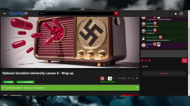 National Socialism University Lesson 8 - Wrap up.