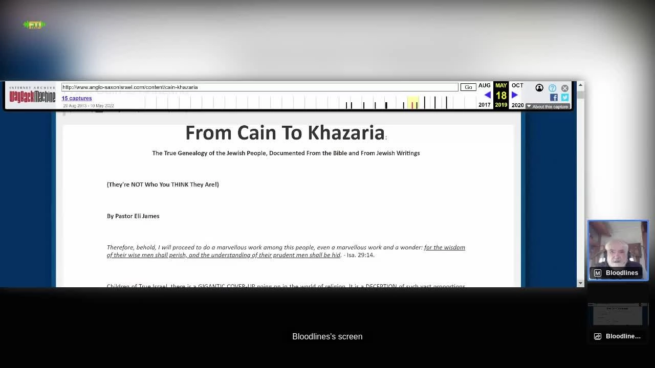 From Cain to Khazaria, Part 1