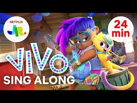 ALL Vivo Sing Along Songs  Music Videos 🎶🐵 Netflix Jr