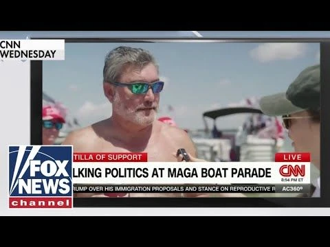 CNN reporter torched for lecture to pro-Trump boat owner: Activist reporter