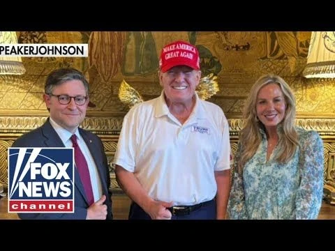 Speaker Johnson meets with Trump after 2nd assassination attempt