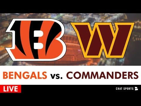 Bengals vs. Commanders Live Streaming Scoreboard, Play-By-Play, Monday Night Football | NFL Week 3