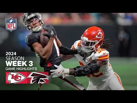 Kansas City Chiefs vs. Atlanta Falcons Game Highlights | NFL 2024 Week 3