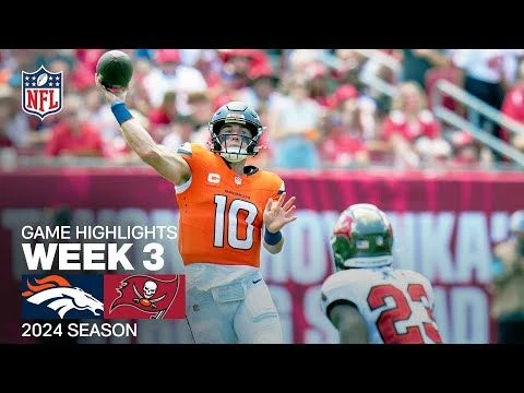 Denver Broncos vs. Tampa Bay Buccaneers | 2024 Week 3 Game Highlights