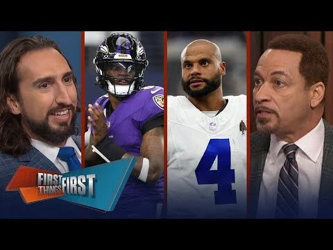 Ravens ‘run over’ Cowboys, Brou grades Dallas, Confident in Baltimore? | NFL | FIRST THINGS FIRST