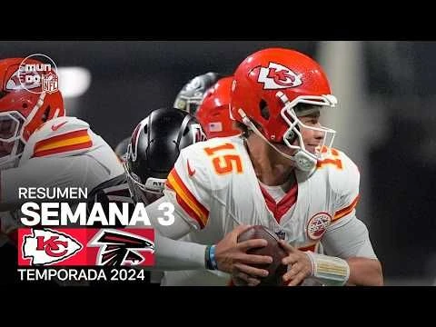 Kansas City Chiefs vs. Atlanta Falcons | Semana 3 - NFL 2024 | Highlights Resumen en español