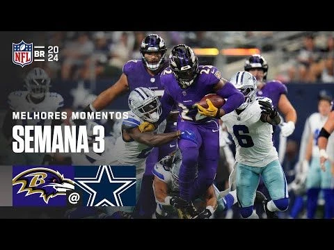 Dallas Cowboys @ Baltimore Ravens | Melhores Momentos | NFL 2024