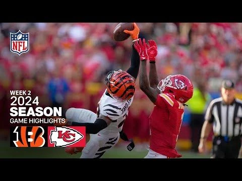 Cincinnati Bengals vs. Kansas City Chiefs Game Highlights | NFL 2024 Season Week 2