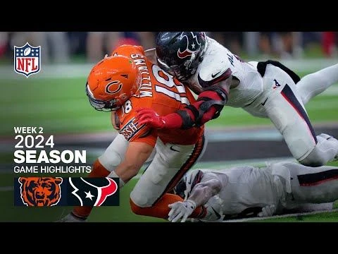 Chicago Bears vs. Houston Texans Game Highlights | NFL 2024 Season Week 2