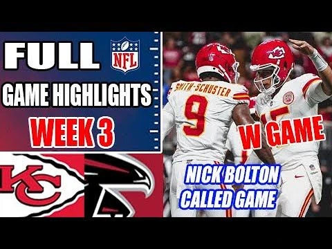 Kansas City Chiefs vs Atlanta Falcons FULL GAME Highlights [WEEK 3] | NFL Highlights 2024