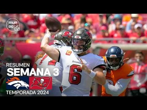 Denver Broncos vs. Tampa Bay Buccaneers | Semana 3 - NFL 2024 | Highlights Resumen en español