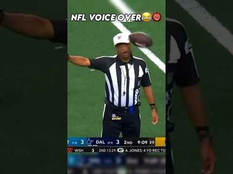 NFL FUNNY VOICE OVER🤣🤣🤣 | Yam Time👹 | #shorts