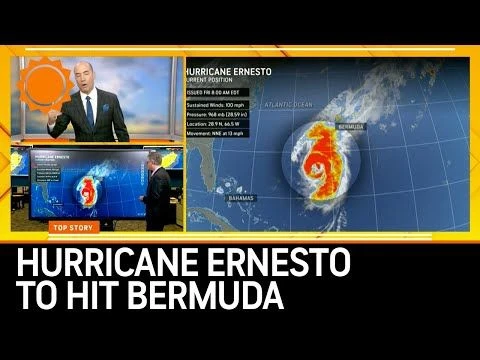 Ernesto To Hit Bermuda, Canada; Rough Seas on East Coast