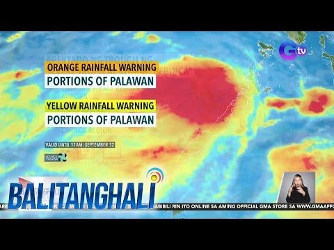 Weather update as of 10:10 a.m. (September 12, 2024) | Balitanghali