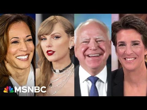 Taylor Swift endorses Kamala Harris: See Tim Walz react live