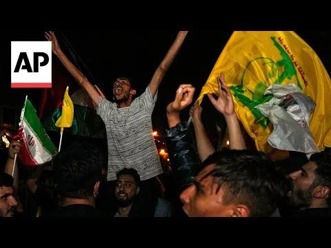 Celebrations erupt in Iran after missile attack against Israel