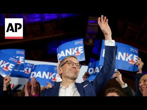 Official results confirm far-right Freedom Party wins Austrias election