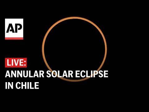 LIVE: Ring of fire solar eclipse in Chile