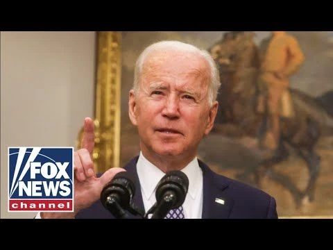 President Biden participates in a briefing with the Emergency Operations Center.