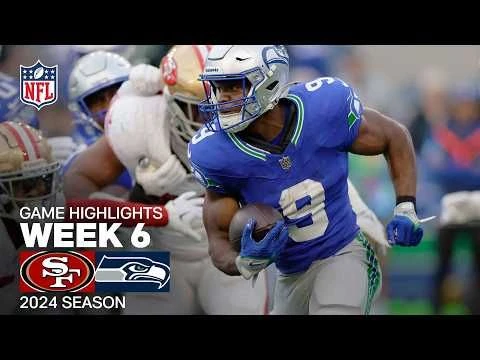 San Francisco 49ers vs. Seattle Seahawks Game Highlights | NFL 2024 Season