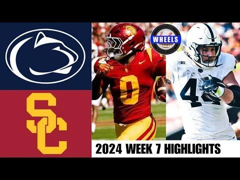 #4 Penn State vs USC (INCREDIBLE!) | Full Game Highlights | 2024 College Football Highlights