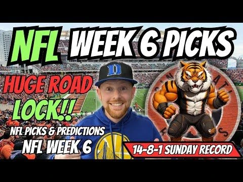 NFL Picks Week 6 | NFL Picks Today 10/13/2024 | Free NFL Picks, Predictions  Sports Betting Advice