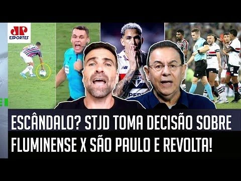 ''DANE-SE A LEI, NÉ??? ISSO É NOJENTO! O STJD DECIDIU que Fluminense x São Paulo...'' DESFECHO REVOLTA