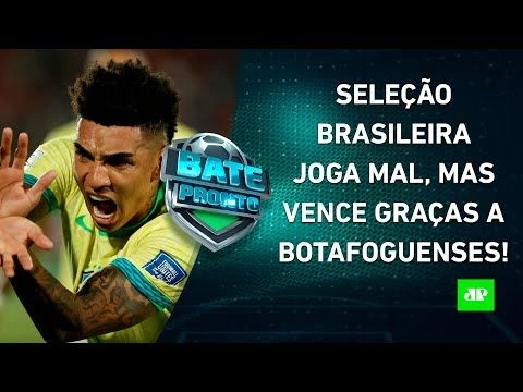 Seleção SOFRE MUITO, mas Dorival é ''SALVO'' por jogadores do Botafogo contra o Chile! | BATE-PRONTO