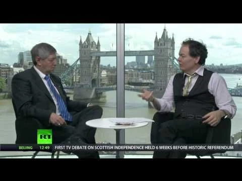 Peter Greenhill talks to Max Keiser, RT News