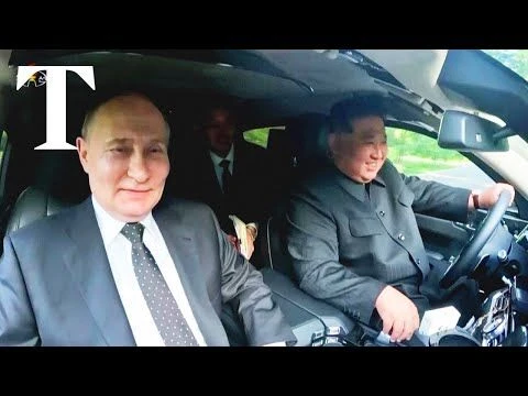 Kim Jong un drives Putin during state visit to North Korea