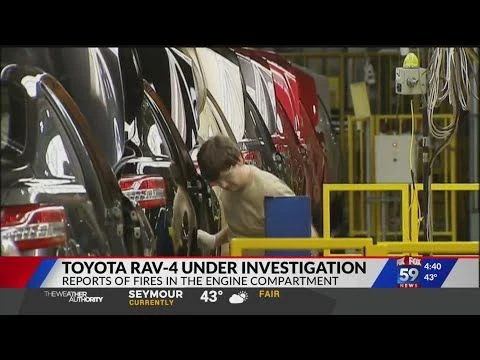 Feds investigating reports of Toyota Rav-4 engine fires