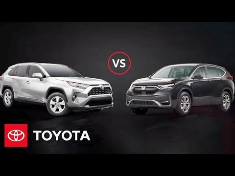 2020 Toyota RAV4 Hybrid vs 2020 Honda CR-V | Hybrid SUV Comparison | Toyota