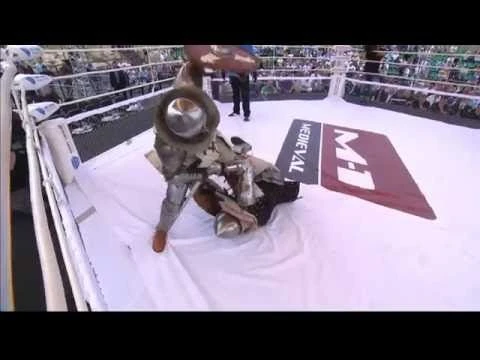 Gabes Video of the Week - M-1 Medieval Knight Fight TKO Finish on MMA Meltdown