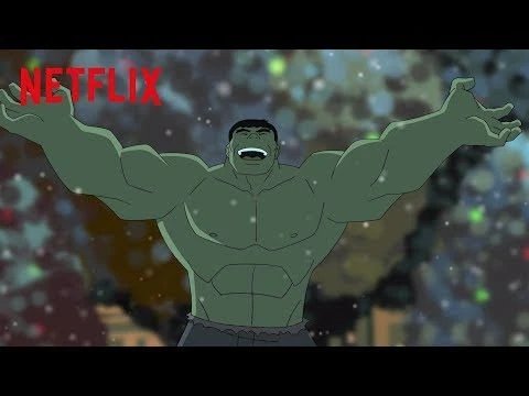 The Hulk Explains Christmas | Marvels Super Hero Adventures: Frost Fight! | Netflix After School