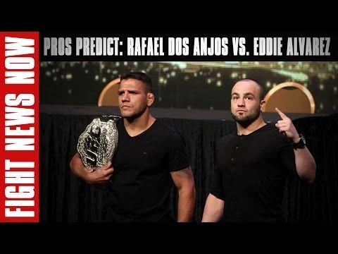 Pros Predict Rafael Dos Anjos vs. Eddie Alvarez at UFC Fight Night Las Vegas