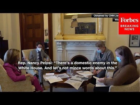 BREAKING NEWS: New Video Of Pelosi On January 6 Is Released