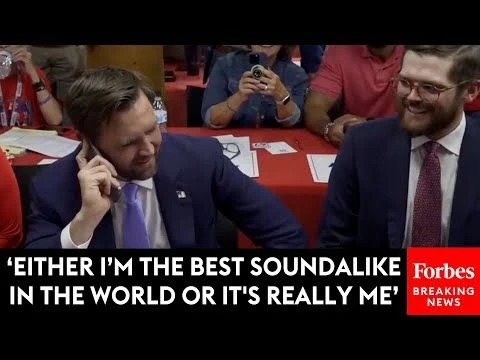 MUST WATCH: JD Vance Makes Phone Calls To Voter Who Doesnt Believe Its Him