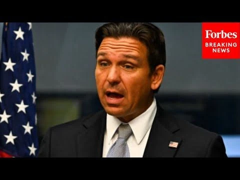 JUST IN: Florida Governor Ron DeSantis Holds Press Briefing On Tropical Storm Milton