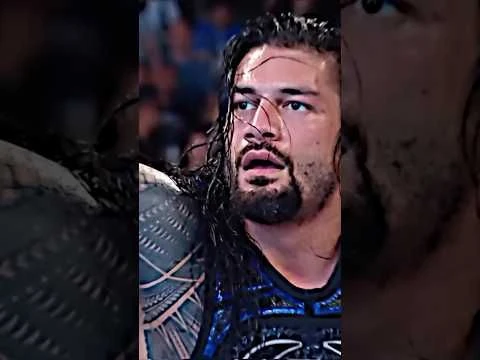 Tribal Chip Attack Roman Reigns is shocked #wwe #romanreigns #ronaldo #wwe2k24