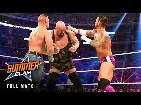 FULL MATCH: CM Punk vs. John Cena vs. Big Show — WWE Championship Triple Threat Match