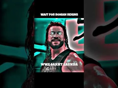 Wait For Roman Reigns 🔥| #shorts #wrestling #romanreigns