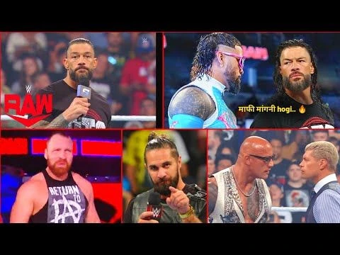 Jon moxley wapas aja... 🔥 Roman Apology to Jey USO ! Rock / Seth.. WWE Raw 14 Oct, 2024 Highlights