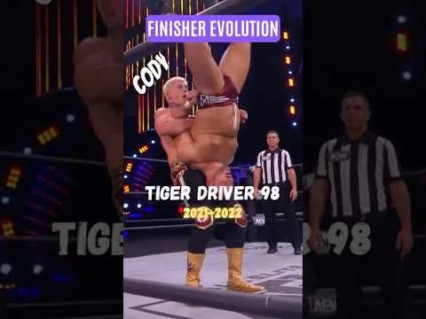 Every FINISHER of Cody Rhodes ! #shorts #wwe #codyrhodes