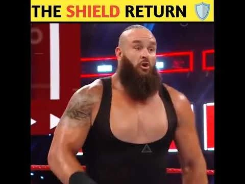 The Shield reunite to stop Braun Strowman from cashing in #shorts #wwe