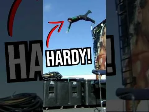 Who Did Jeff Hardy Dive On?! #wwe #wweuniverse