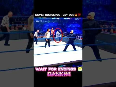 Jey Usos Is Disrespected 🔥💯 #WWE #wwe #smackdown #wwe2k24 #wrestling #wweraw #edit